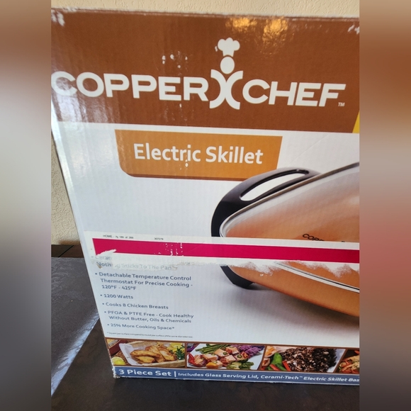 Cooper Chef Electric Skillet - Picture 2 of 7